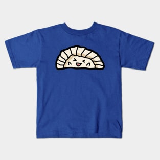 Excited Pierogi Kawaii Dumpling Kids T-Shirt